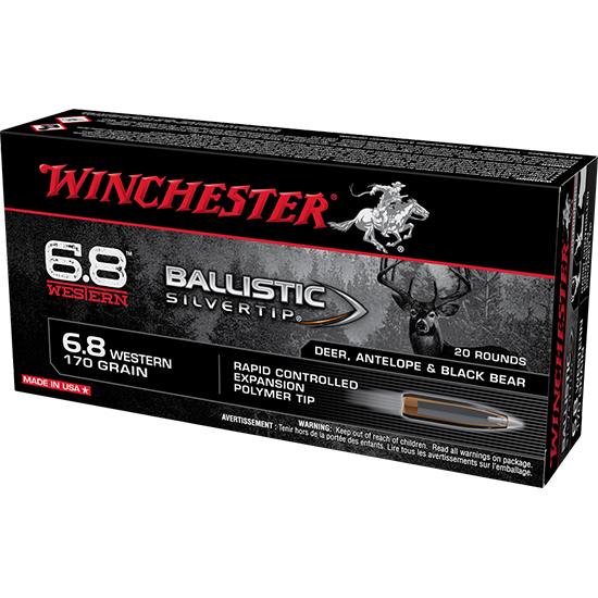 WIN SUPREME 6.8WST 170GR BST 20/10 - Ammunition